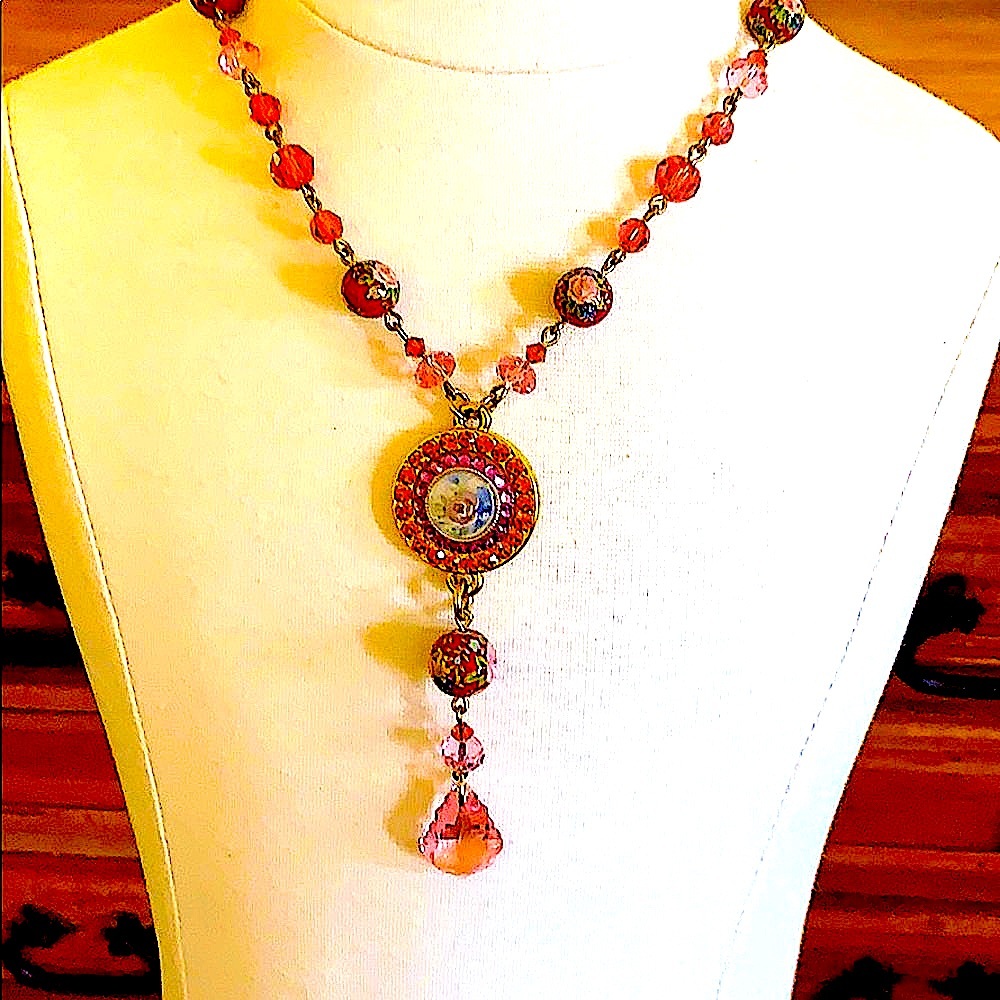 Tarina Tarantino Tea Party Necklace RARE